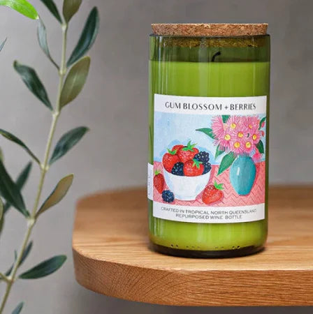 Gum Blossom and Berries Candle