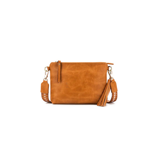 Maggie Crossbody-Tan