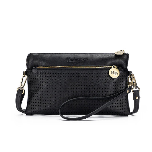 Nina Crossbody/Clutch-Black