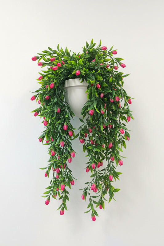 Hanging Bush-Hot Pink