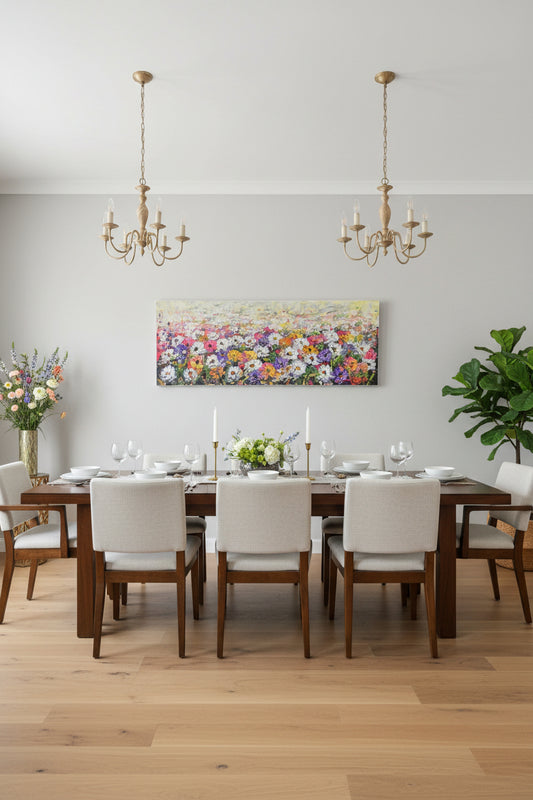 White Daisy Painting