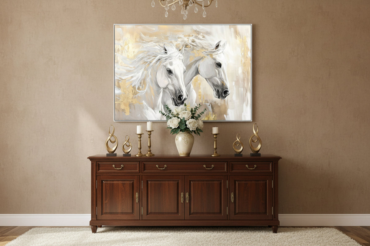 Hold Ya Horses Painting
