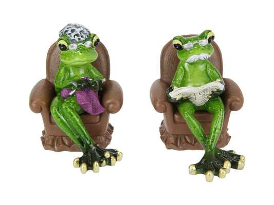 Frog on Sofa