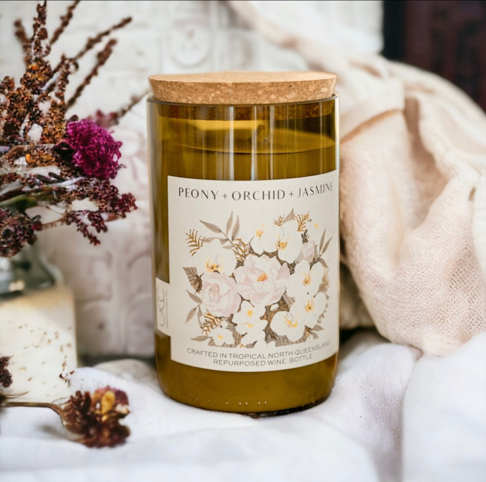 Peony Orchid and Jasmine Candle