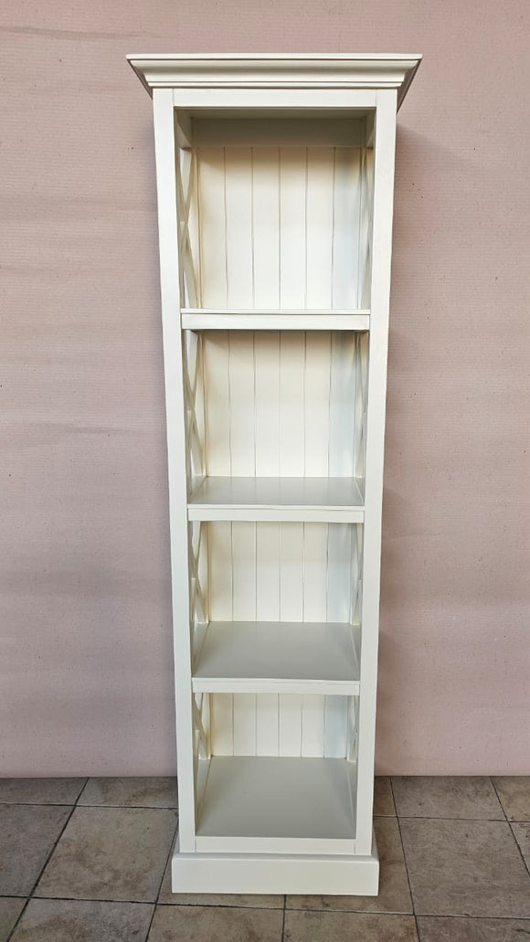 Hampton's Back Panel Single Bookcase