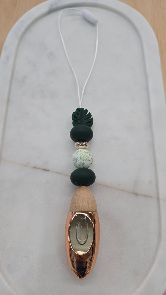 Beaded Hanging Diffuser-Leafy Days