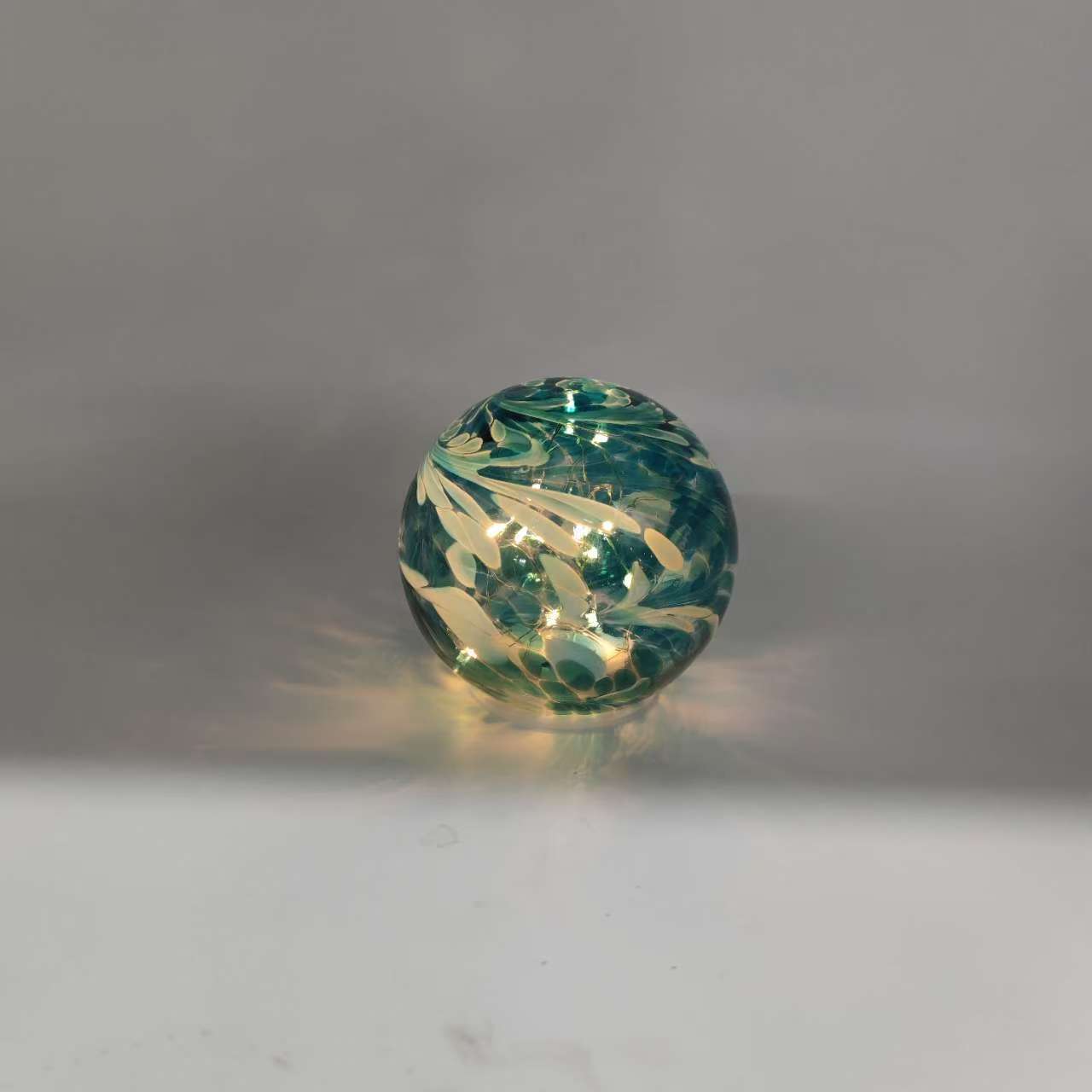 Glow Light-Turquoise and White