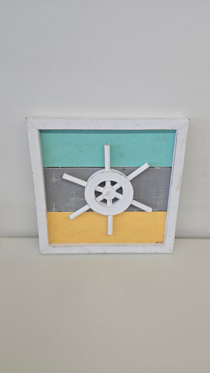 Beach Plaque-Wheel