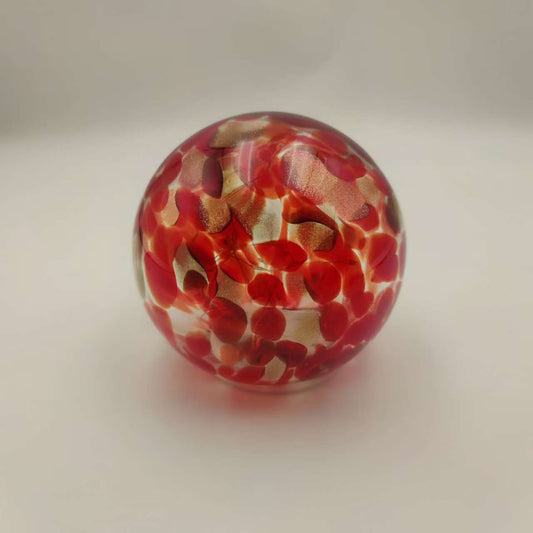 Glow Light Round-Red/Gold