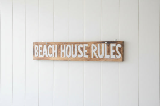 Beach House Rules
