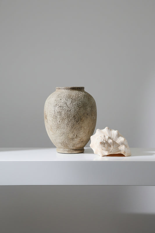 Melon Vase-Natural
