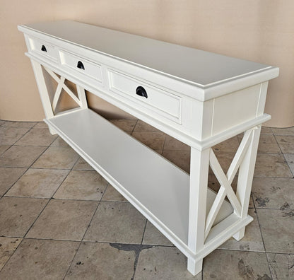 Hampton's 3 Drawer Console