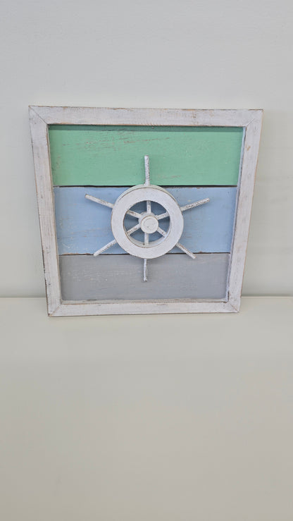 Beach Plaque-Wheel