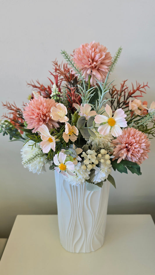 Flower Bouquet- Peach Delight