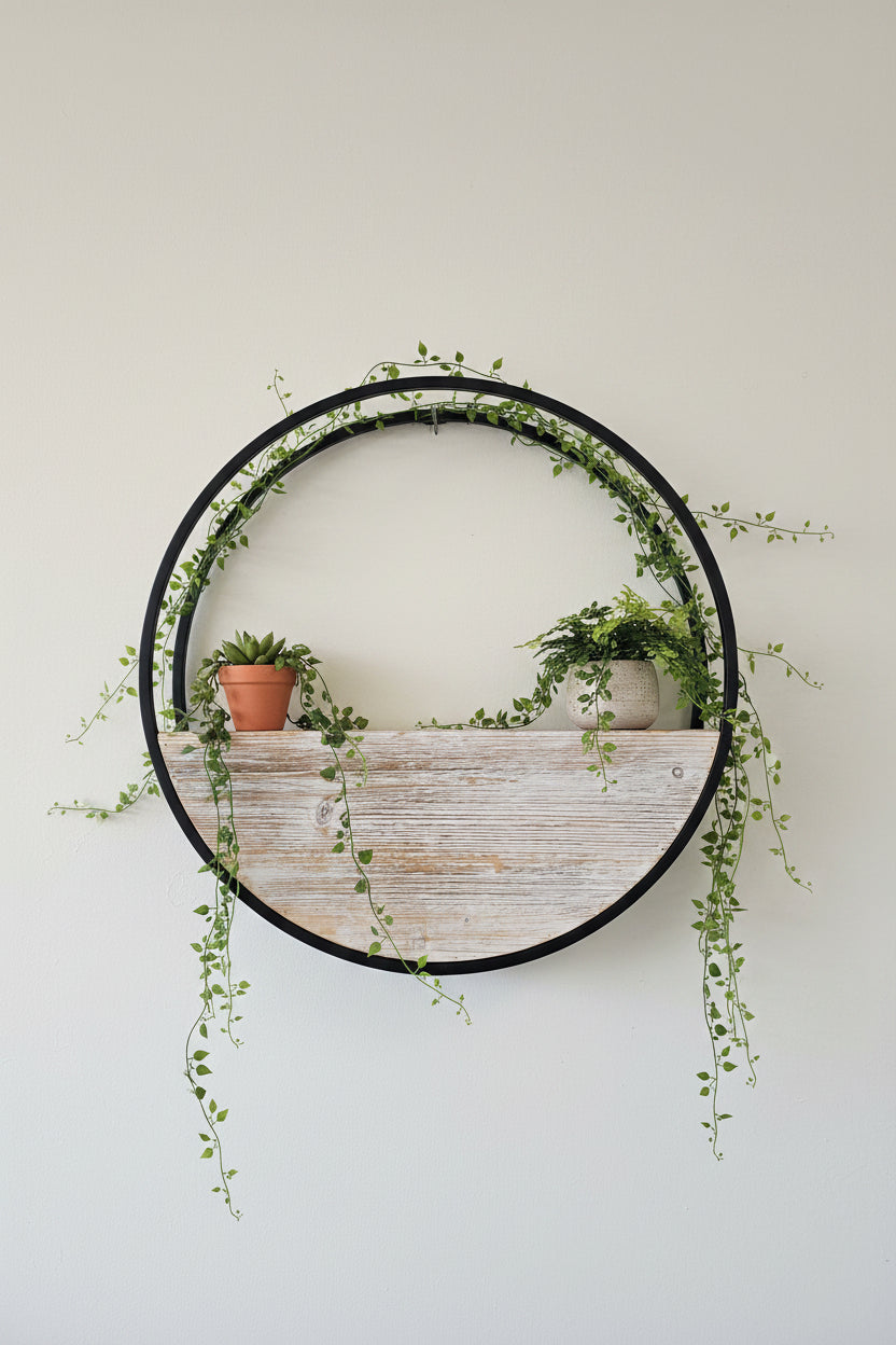 Whitewash Wall Planter