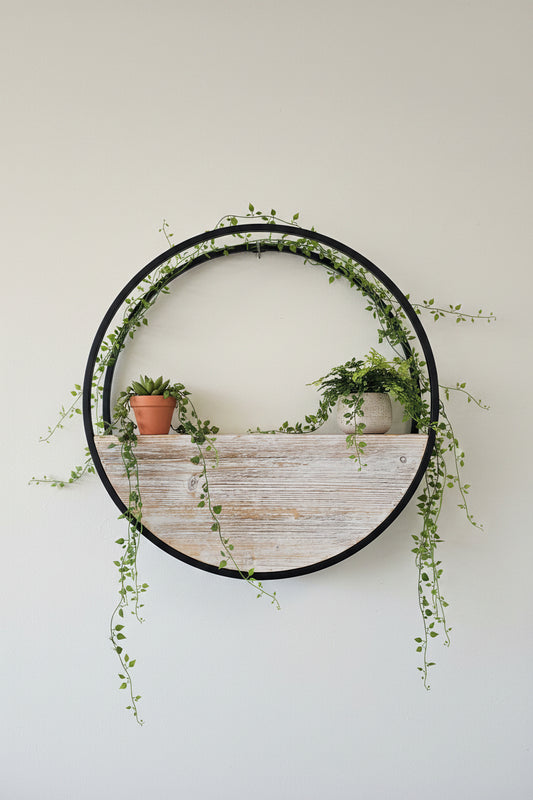 Whitewash Wall Planter