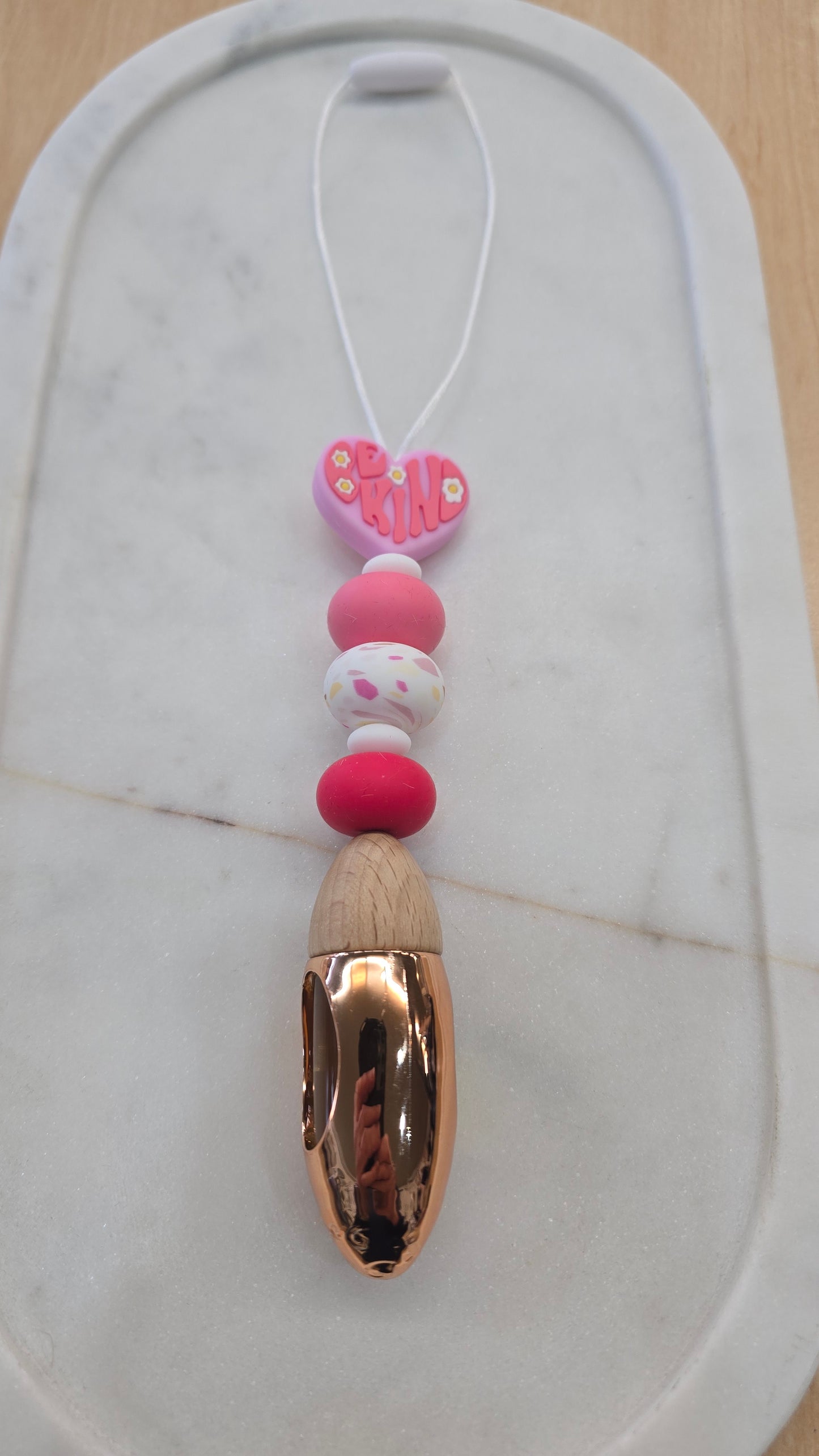 Beaded Hanging Diffuser-Be Kind