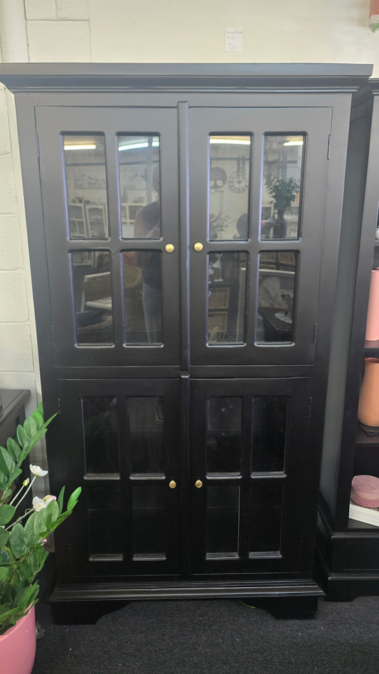 Java Full Glass Cabinet