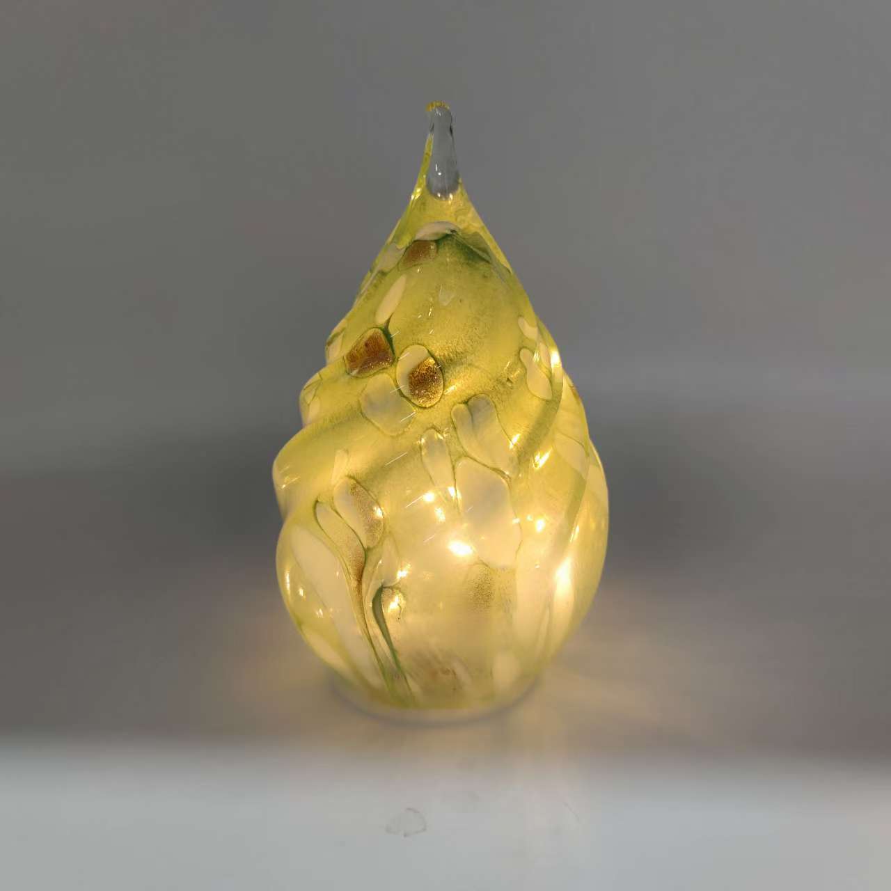 Glow Light Teardrop - Green