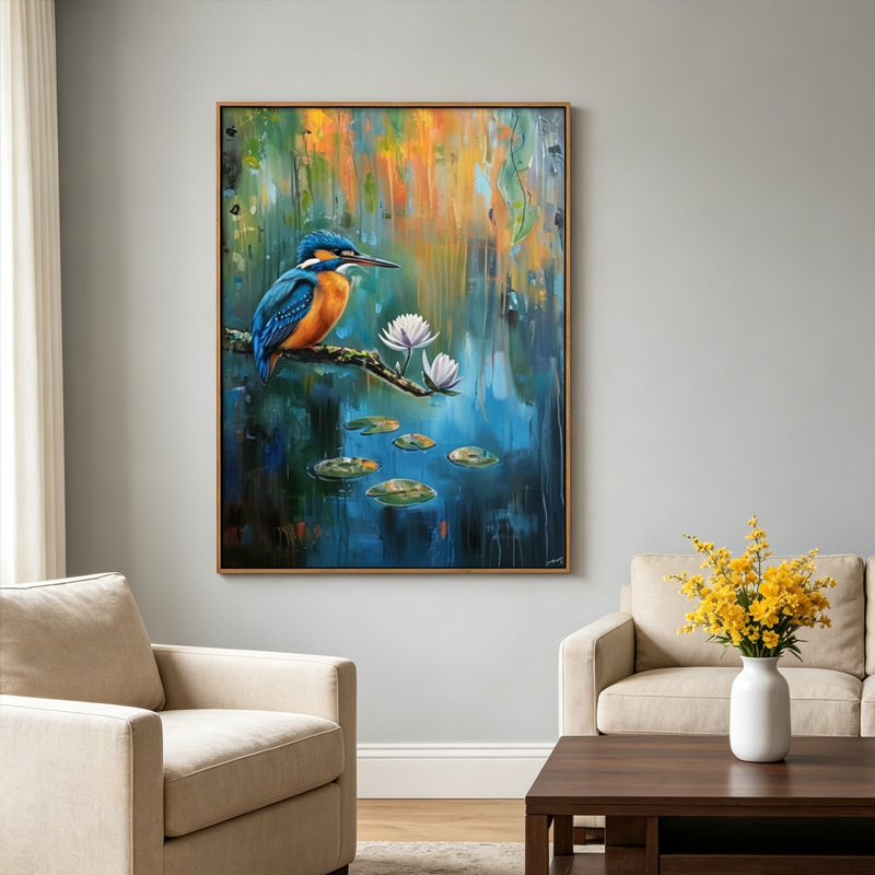 Kingfisher on Lilypond