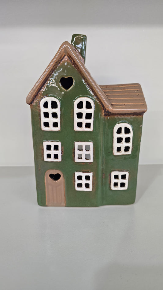Green Tealight House