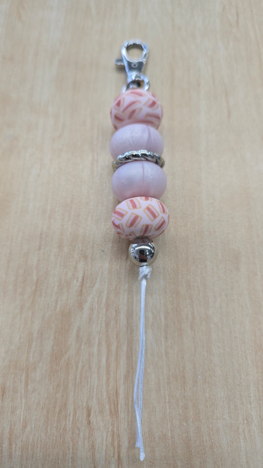 Hanging Beaded Keyring- The Iced Vovo