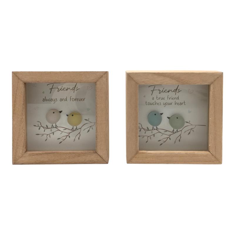 Plaque With Coloured Birds