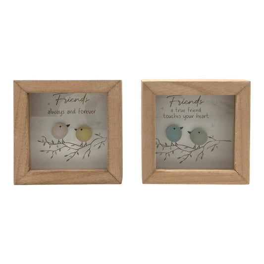 Plaque With Coloured Birds