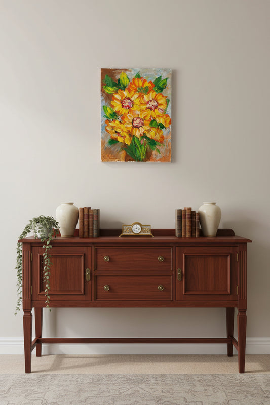 Big Bold Sunflowers Painting