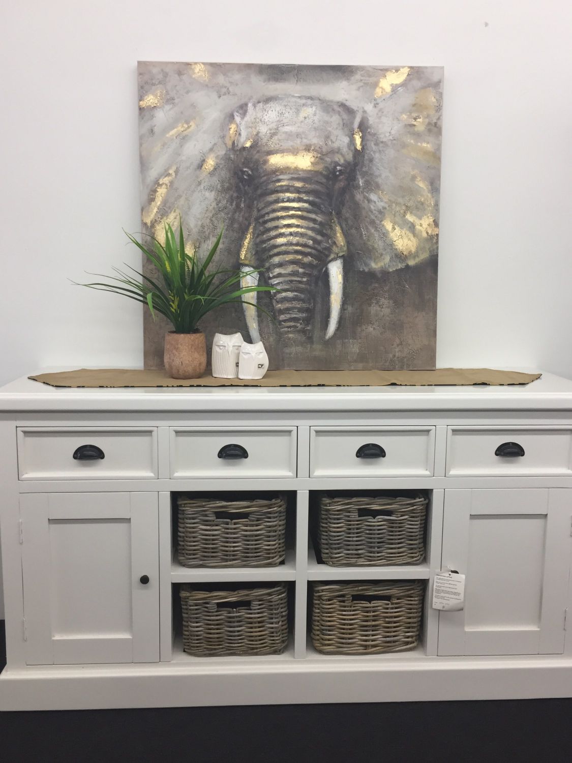 Hampton's 4 Drawer Buffet