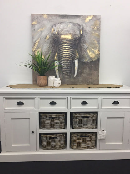 Hampton's 4 Drawer Buffet