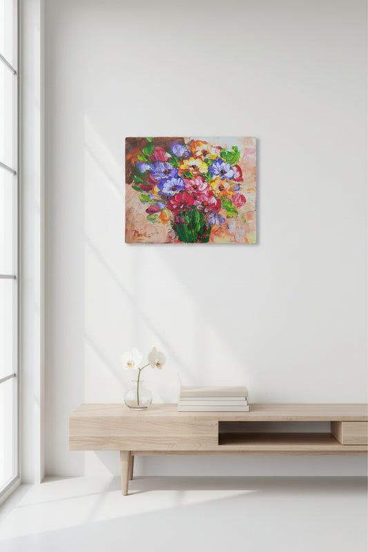 A Vase Full Of Pretty Painting