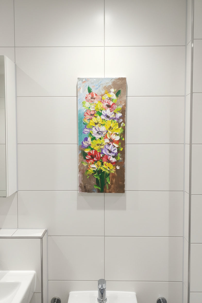 Colourful Flowers Painting