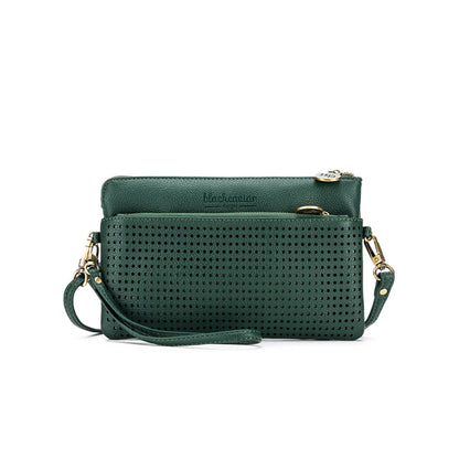 Nina Crossbody/Clutch-Deep Green