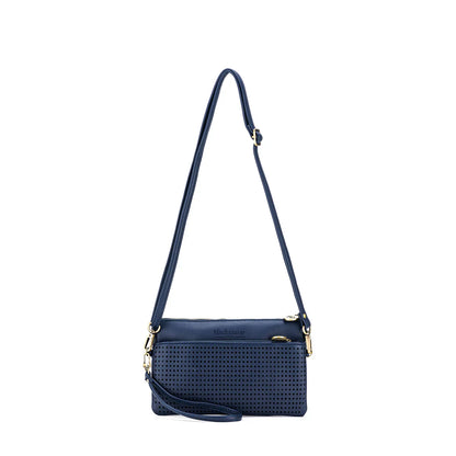 Nina Crossbody/Clutch- Navy