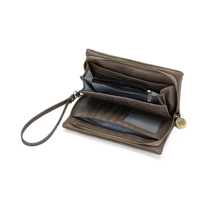 Sky Wallet-Dark Taupe