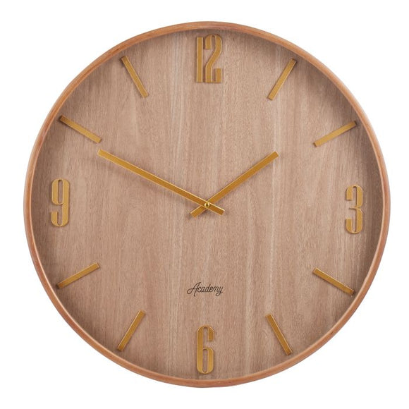 Academy Wooden Clock