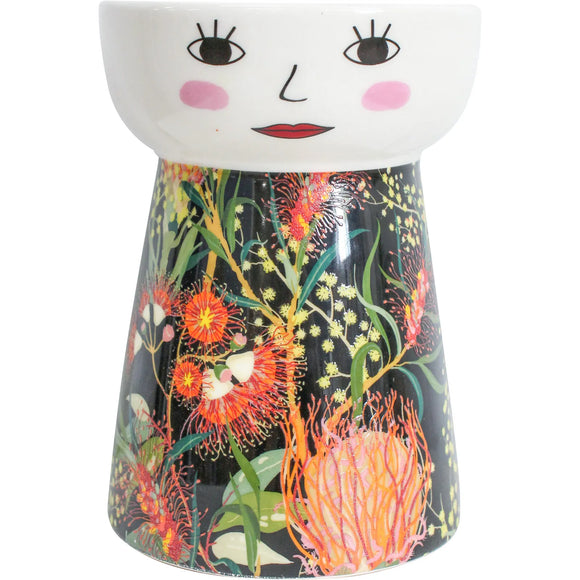 Doll Vase - Midnight Native