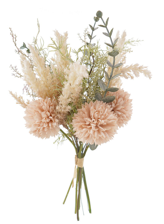 Pom Pom Bouquet - Light Pink