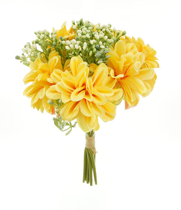 Pom Pom Bouquet-Yellow
