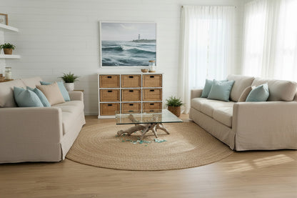 Rattan Storage Unit 9 Drawer
