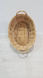 Oval Laundry Basket- Natural