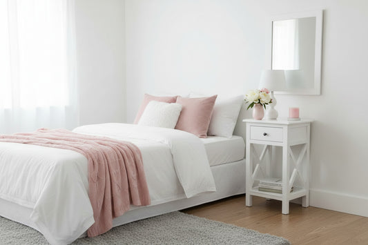 Cross Bedside Table