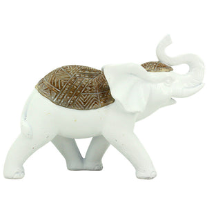 Elephant Meena - White