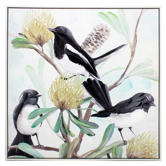 Willy Wagtail Painting