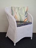 Rattan Bonzu Chair - White