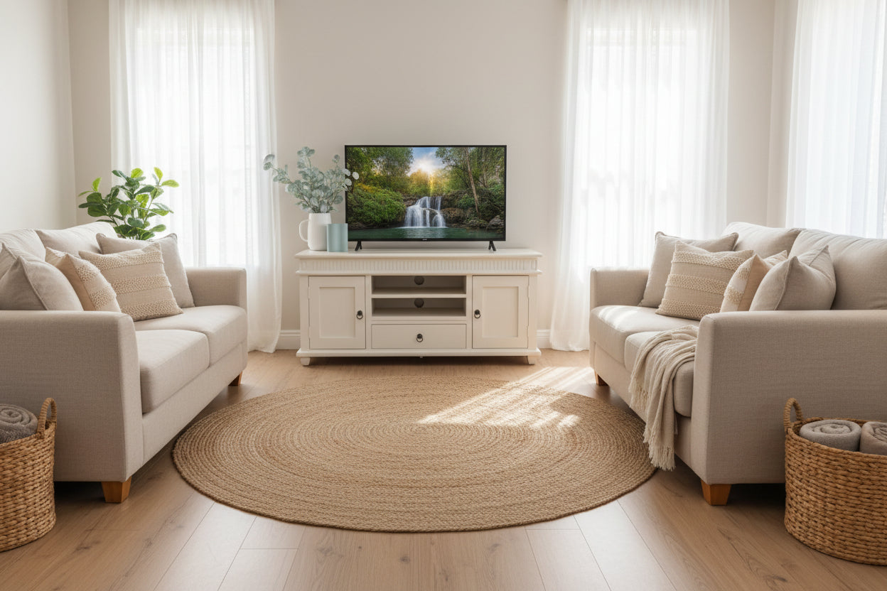 Carved Tv Stand