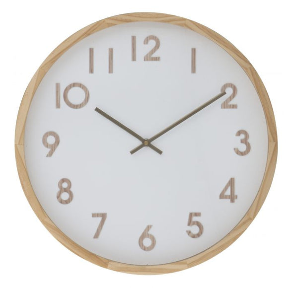 Leonard Wall Clock- White